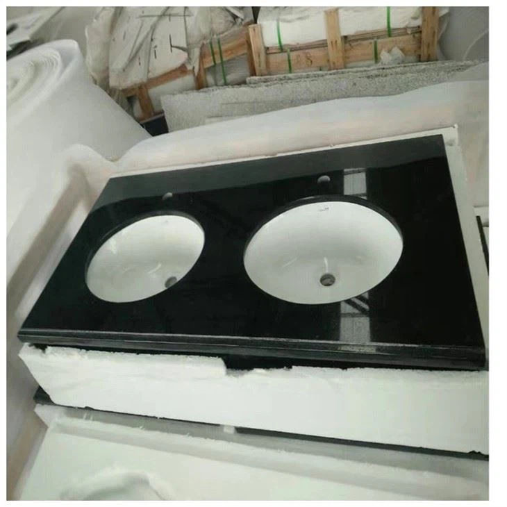 Absolute Black Granite Bathroom Vanity Top