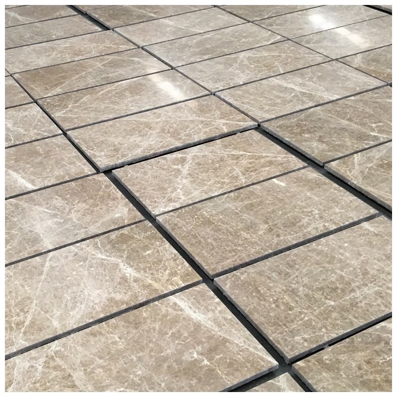 Emperador ljus marmor kakel