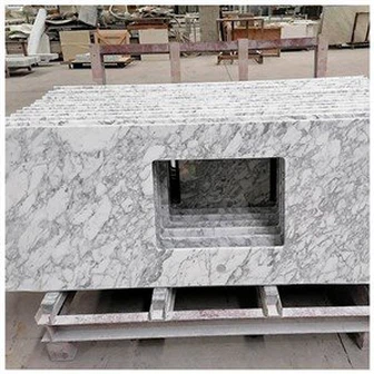 Arabescato Venato Marble Vanity Top