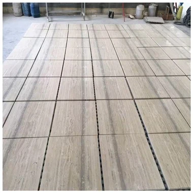 Silver Travertine Golvplattor