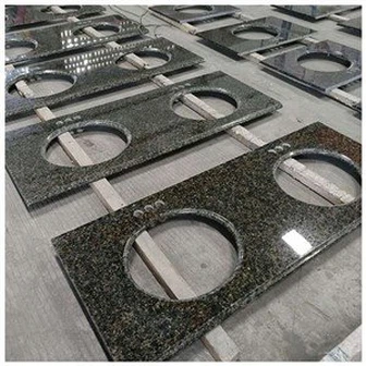 Verde Ubatuba Granit Vanity Top