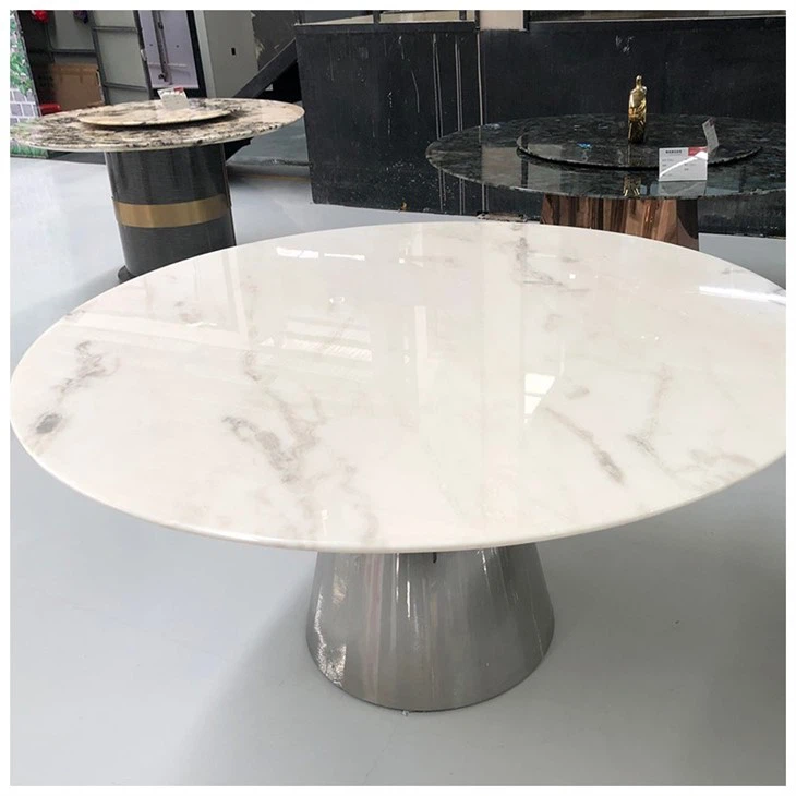Dover White Quartzite Tables