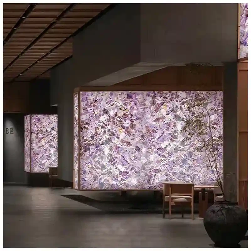 Ametist   Crystal   Platta