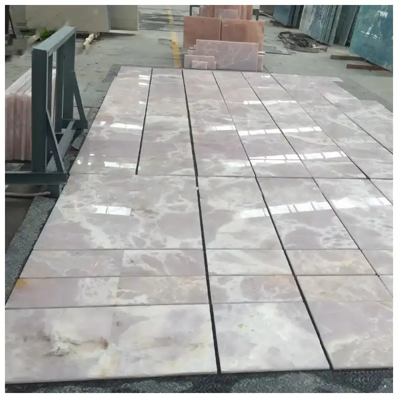 Ljusrosa Onyx kakel