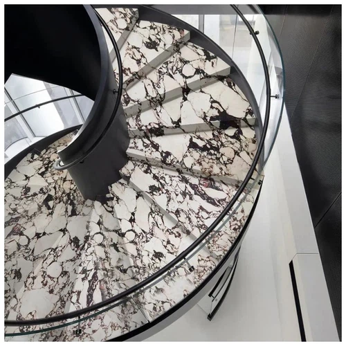 Calacatta Viola Marble Stairs Calacatta Viola Marble Stairs