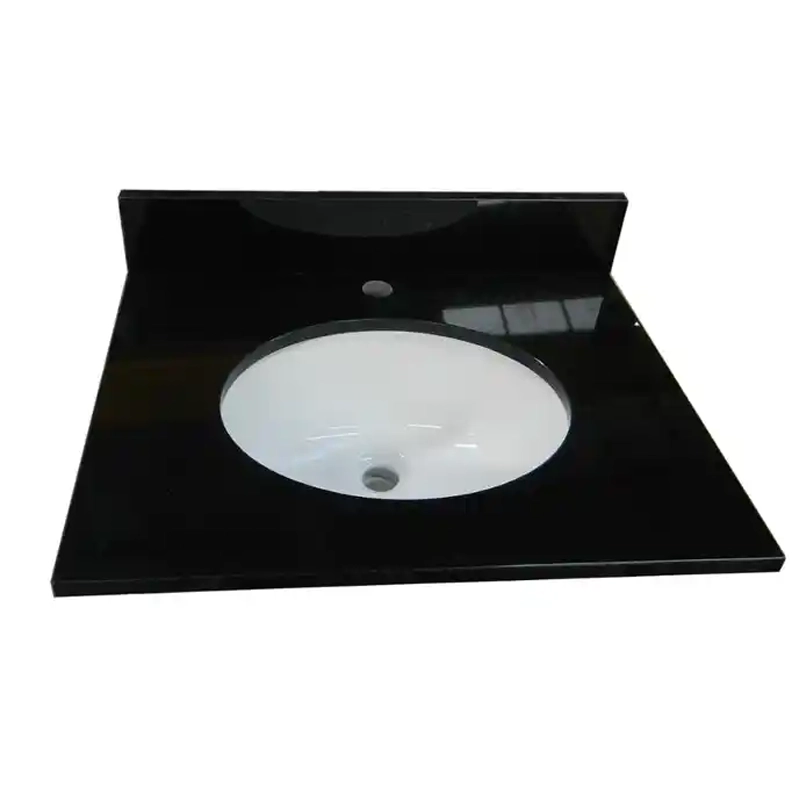 Shanxi Black Granite Vanity Countertops Shanxi Black Granite Vanity Countertops