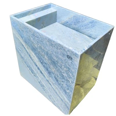 Blå Kristall Marmor