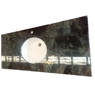 Labradorit Lemurisk blå granit