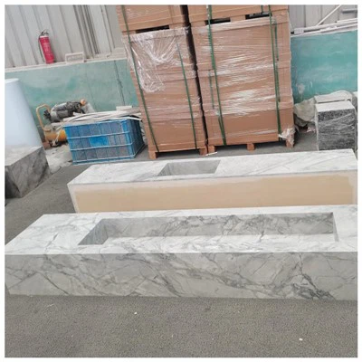 Superwhite Quartzite integrerade bassänger